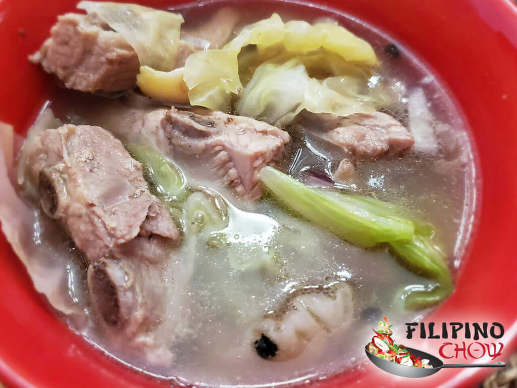 Nilagang Baboy (Pork Short Ribs Soup)