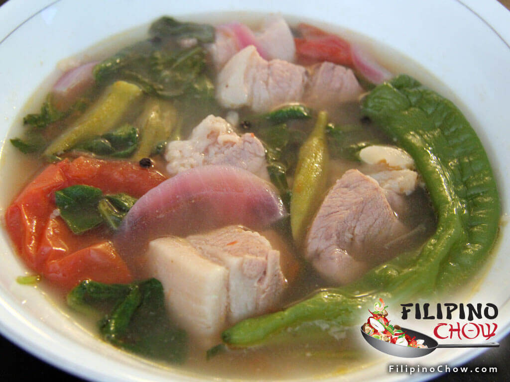 Sinigang Na Baboy (Pork in Sour Soup)